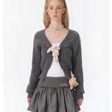 13DE MARZO | 2511 DoozooCuddleButtonCardigan Grey