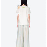 13DE MARZO | 2605 Floral Lines Trousers