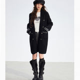 MacyMccoy 2511 连帽长款毛衣外套