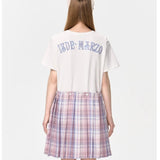 13DE MARZO | 2406 Doozoo Dispatch Tee Skirt White