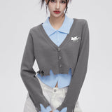 MacyMccoy 2510 破坏毛衣两件套