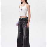 13DE MARZO | 2510 Bear Mini Fruit Jeans Black