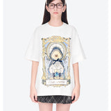 13DE MARZO | 2603 Tarot Reader Bear Illustration T-shirt