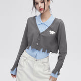MacyMccoy 2510 破坏毛衣两件套