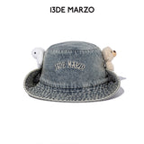 13DE MARZO | 2603 Reversible Denim Bucket Hat