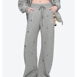 13DE MARZO | 2610 Rolling Stones Bear Sweatpants Grey