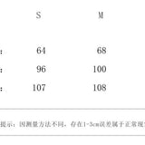 MeliMosa 2408 格纹猫咪印花口袋高腰阔腿裤