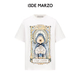 13DE MARZO | 2603 Tarot Reader Bear Illustration T-shirt
