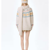 13DE MARZO | 2601 Fair Isle Bear Knit Sweater