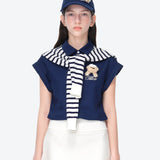 13DE MARZO | 2605 Golf Shirt Two-Piece Navy Blue