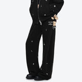 13DE MARZO | 2610 Rolling Stones Bear Sweatpants Black
