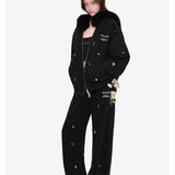 13DE MARZO | 2610 Rolling Stones Bear Sweatpants Black