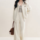 Kroche 2512 宽松连帽针织外套