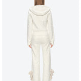 13DE MARZO | 2610 Galaxy Spark Slim Fit Hoodie Beige