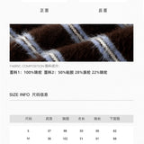 MacyMccoy 2512 水貂绒条纹毛衣