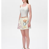 13DE MARZO | 2504 Under The Sea Sweatshorts White