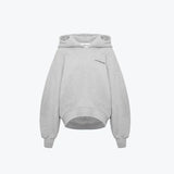 ANN ANDELMAN 2601 休闲套头连帽卫衣 花灰