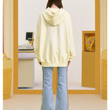 13DE MARZO | 2408 Lay's Flavor Bear Washed Hoodie Yellow