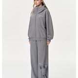 13DE MARZO | 2511 Star Sand Zip Hoodie Grey