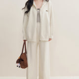 Kroche 2512 宽松连帽针织外套