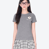 13DE MARZO | 2603 Bear Base T-shirt Grey