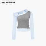 ANN ANDELMAN 2604 露肩衬衫两件套