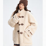 MacyMccoy 2512 羊毛皮扣大外套