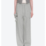 13DE MARZO | 2609 Pocket Bear Wide-leg Sweatpants Grey