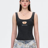 13DE MARZO | 2506 Bear Basic Tank Black
