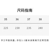 SMFK 2603 平稳皮质高跟拖鞋 云白