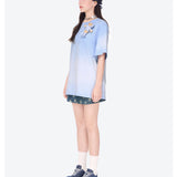 13DE MARZO | 2604 MARZO Rainy Day T-shirt Blue