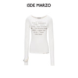 13DE MARZO | 2602 Timeline Print Undershirt White