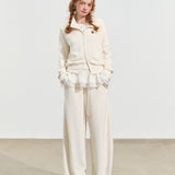 SOMESOWE 2511 毛巾糯米绒感香蕉裤