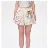 13DE MARZO | 2504 Under The Sea Sweatshorts White