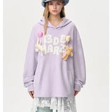 13DE MARZO | 2408 Float Cloud Balloon Hoodie Purple