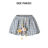 13DE MARZO | 2602 Flattering A-Line Bloomer Skirt Blue