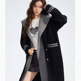 MacyMccoy 2511 连帽长款毛衣外套