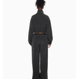 ANN ANDELMAN 2512 摇粒绒立领短款套头衫