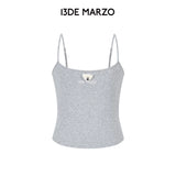 13DE MARZO | 2606 Mini Bear Print Vest Grey