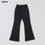 SMFK 2605 永恒修身喇叭运动裤 荒野黑