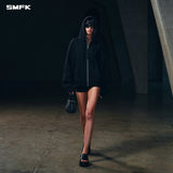 SMFK 2604 荒野幻影紧身牛仔短裤