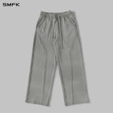SMFK 2610 风神进化冷染针织长裤 云雾灰