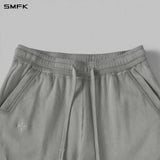 SMFK 2610 风神进化冷染针织长裤 云雾灰