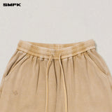 SMFK 2602 野性复古直筒运动裤 褪色沙漠