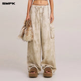 SMFK 2511 野性起源手工染色伞兵裤 荒野棕