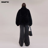 SMFK 2511 野性起源手工塔型运动工装裤 荒野黑