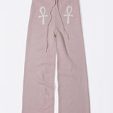 SCULPTOR 2511 Ankh Boucle Knit Pant Pink