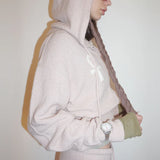 SCULPTOR 2511 Ankh Boucle Knit Cardigan Pink