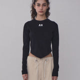 REST & RECREATION 2510 ARROW POINT LONG SLEEVE T-SHIRT - Black