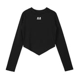 REST & RECREATION 2510 ARROW POINT LONG SLEEVE T-SHIRT - Black